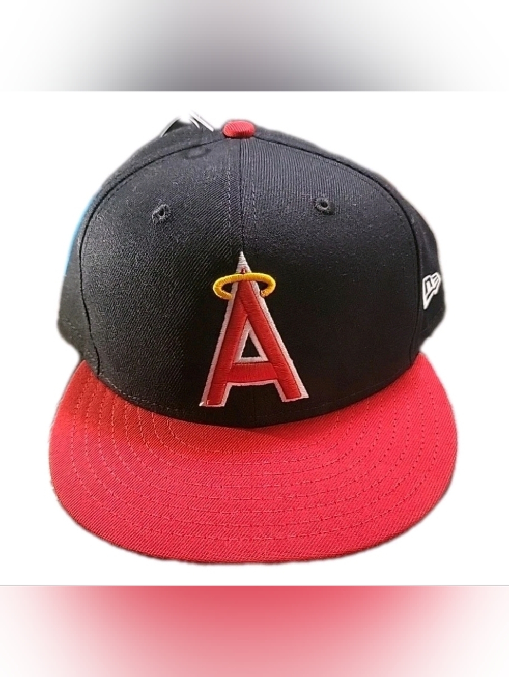MLB Los Angeles New Era 59Fifty Fitted Size 7  7/8 Hat Cap Authentic